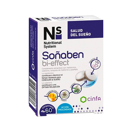 N+S soñaben 60 comprimidos Imagen de N+S soñaben 60 comprimidos