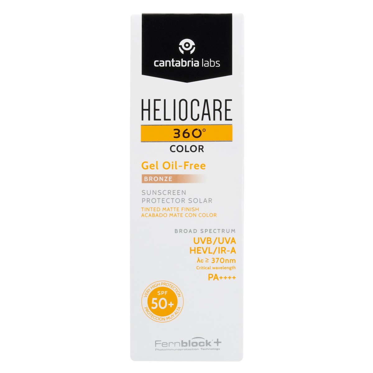 Heliocare 360º color gel oil free bronze Imagen de Heliocare 360º color gel oil free bronze