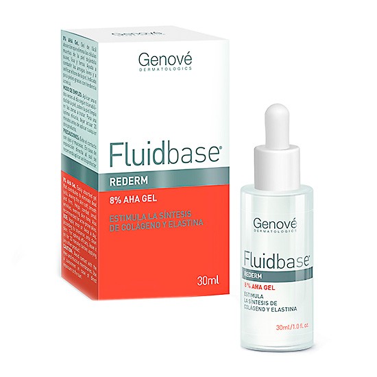 Genove Fluidbase rederm 8% aha gel 30ml Imagen de Genove Fluidbase rederm 8% aha gel 30ml