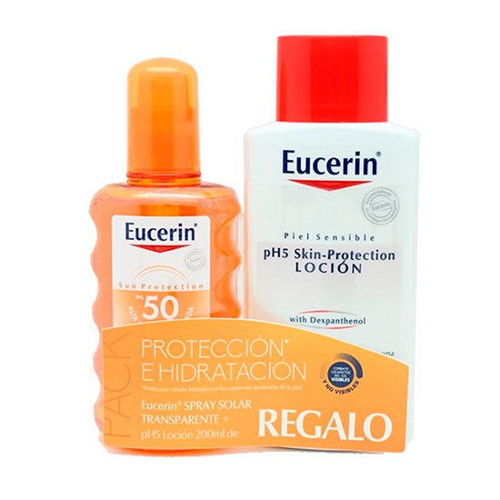 Eucerin loción extra light fps50 150 ml Imagen de Eucerin loción extra light fps50 150 ml