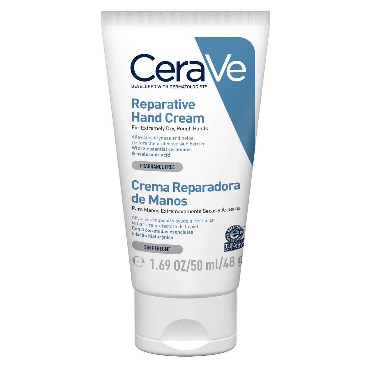 Cerave crema reparadora manos 50ml Imagen de Cerave crema reparadora manos 50ml