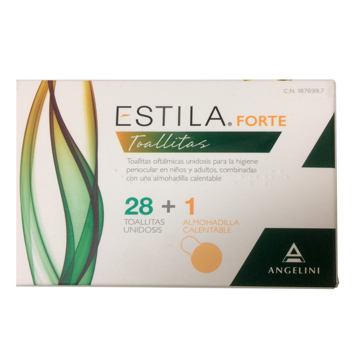 Estila forte 28 toallitas + 1 almohadilla Imagen de Estila forte 28 toallitas + 1 almohadilla