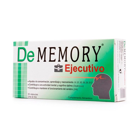 De memory ejecutivo 30 cápsulas Imagen de De memory ejecutivo 30 cápsulas
