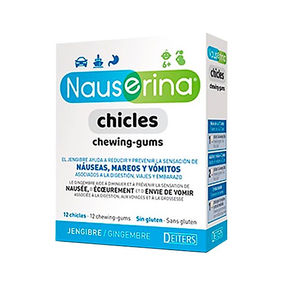 Nauserina 12 chicles Imagen de Nauserina 12 chicles