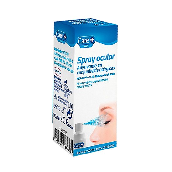 Care+ spray ocular conjuntivitis alergica 10ml Imagen de Care+ spray ocular conjuntivitis alergica 10ml