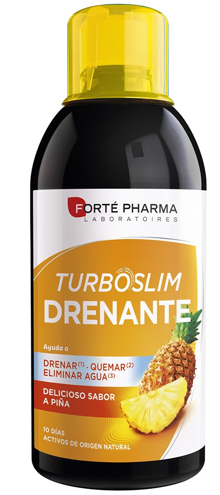 Forte Pharma slim drenante piña 500ml Imagen de Forte Pharma slim drenante piña 500ml