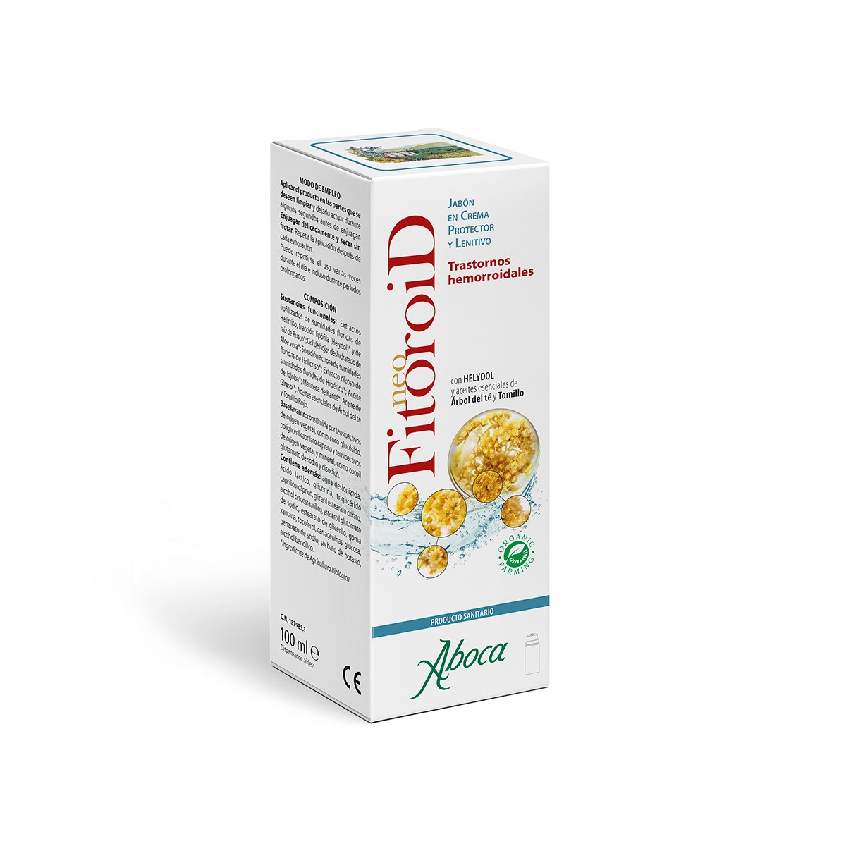 Aboca neofitoroid jabon en crema 100 ml Imagen de Aboca neofitoroid jabon en crema 100 ml