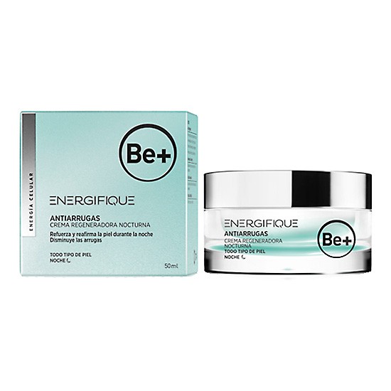 Be+ energifique crema nocturna regeneradora50 ml Imagen de Be+ energifique crema nocturna regeneradora50 ml