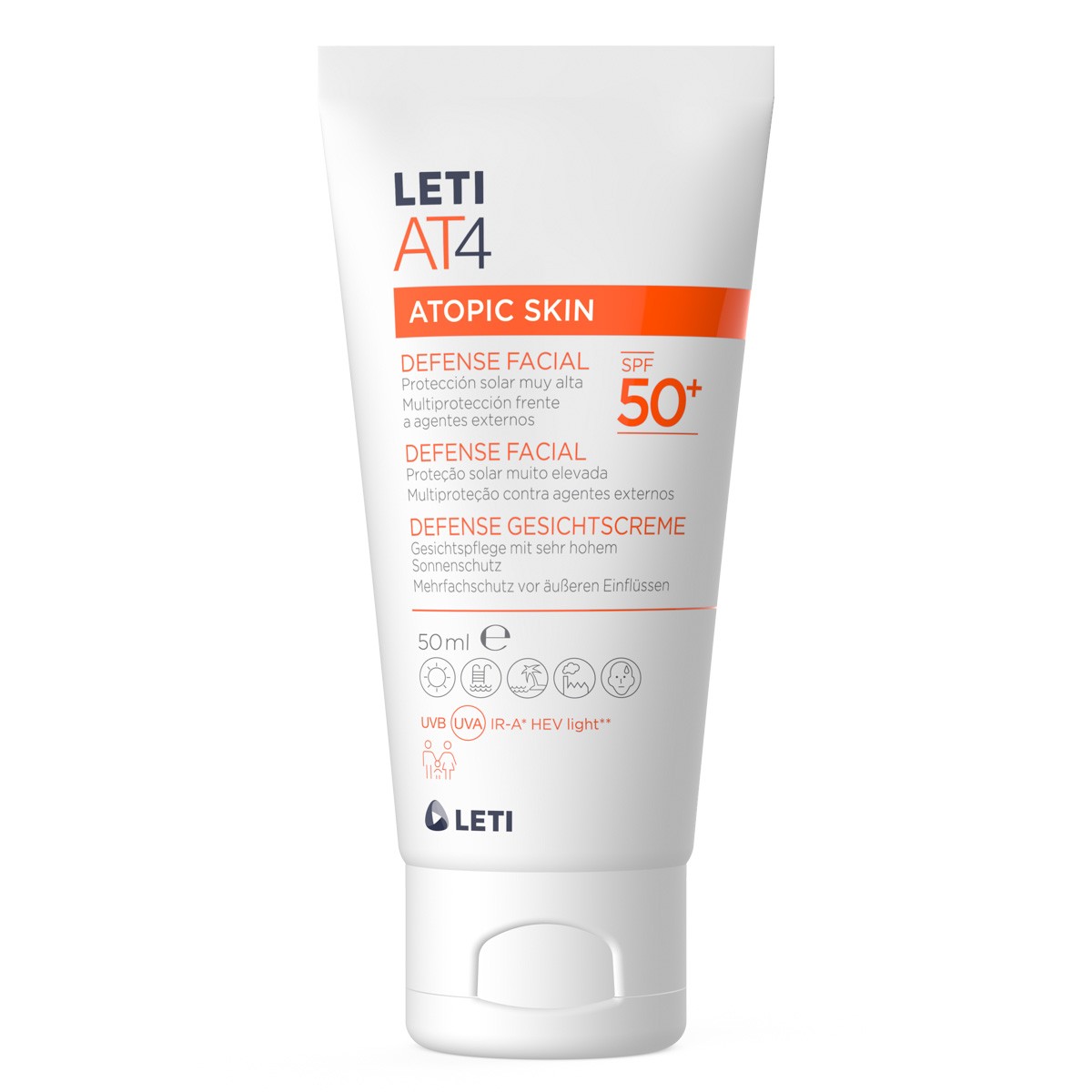 Imagen de Leti AT4 defense facial 50ml