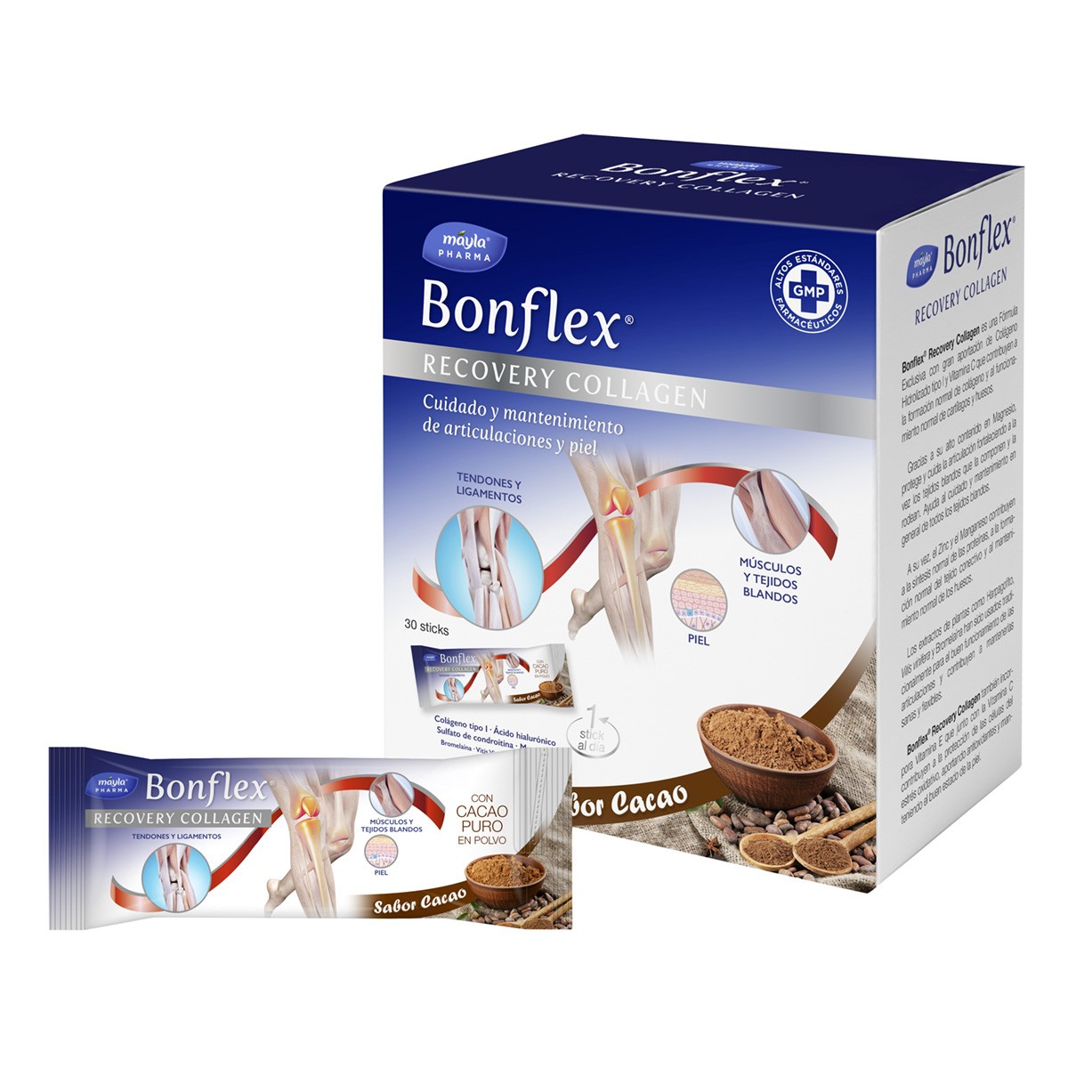 Bonflex recovery collagen 30 stick Imagen de Bonflex recovery collagen 30 stick