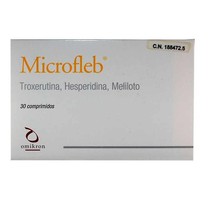 Microfleb 30 comprimidos Imagen de Microfleb 30 comprimidos