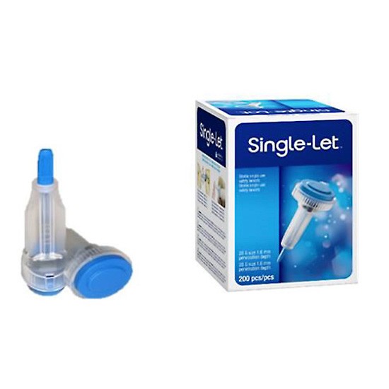 Ascensia Single-let lancetas de seguridad 200uds Imagen de Ascensia Single-let lancetas de seguridad 200uds