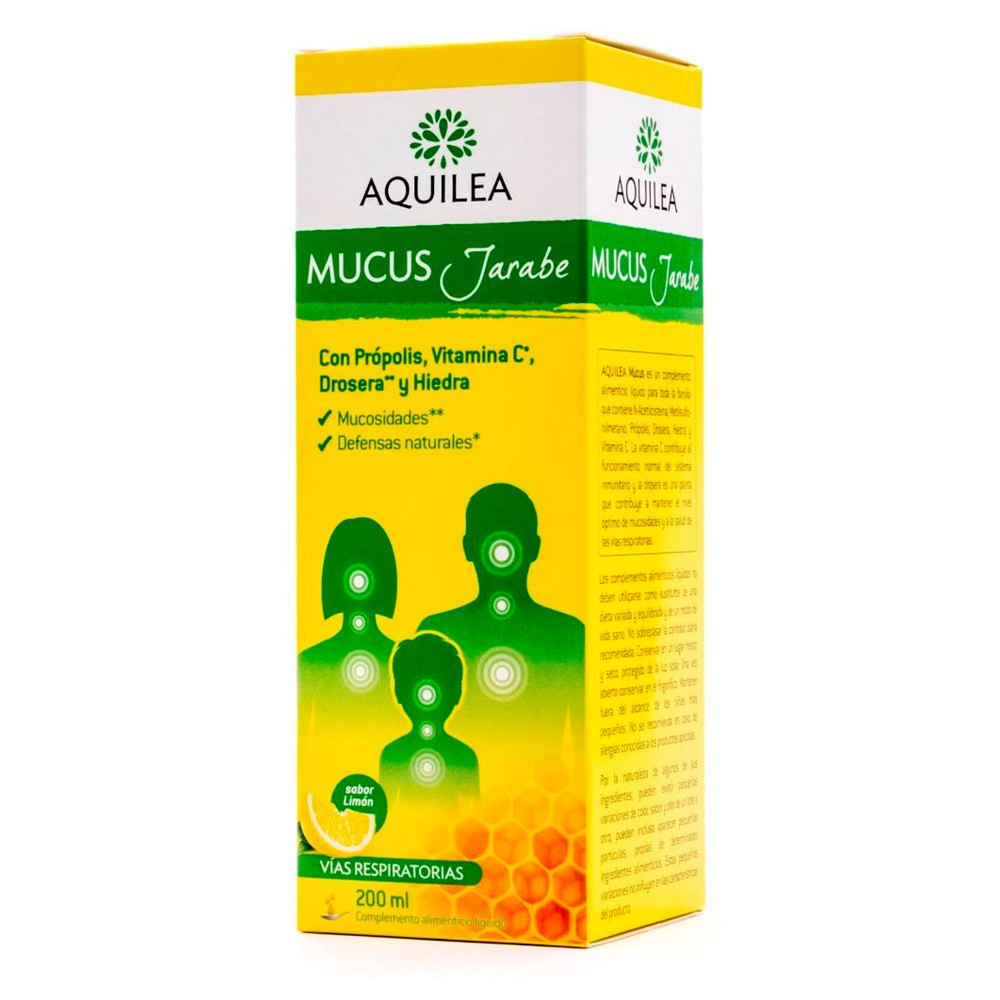 Aquilea mucus jarabe 200ml Imagen de Aquilea mucus jarabe 200ml