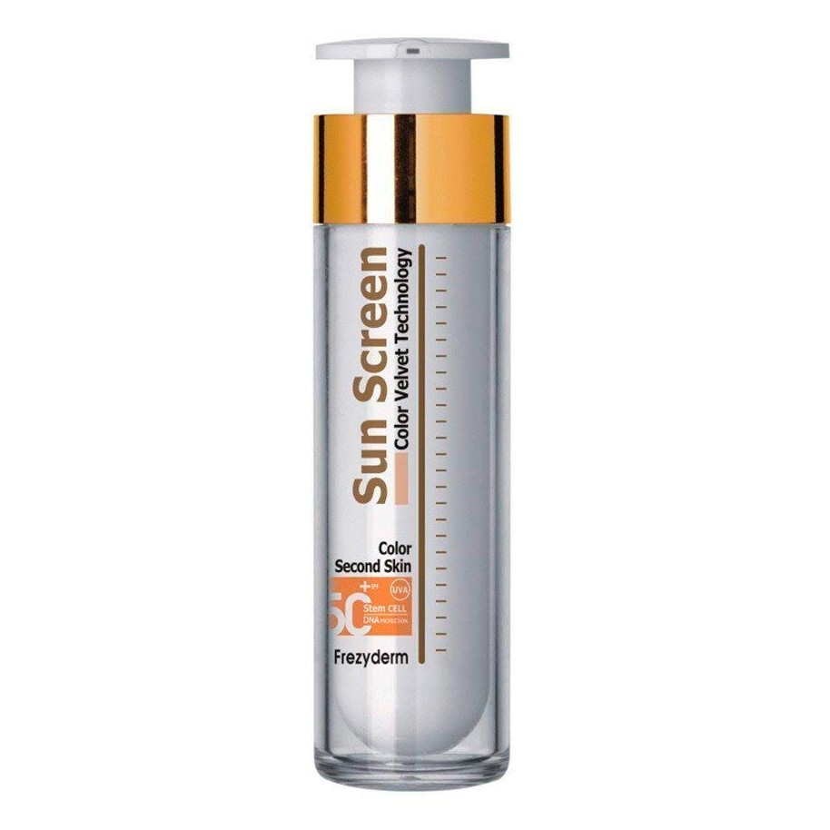 Sun screen velvet facial color SPF 50+ 50ml Imagen de Sun screen velvet facial color SPF 50+ 50ml