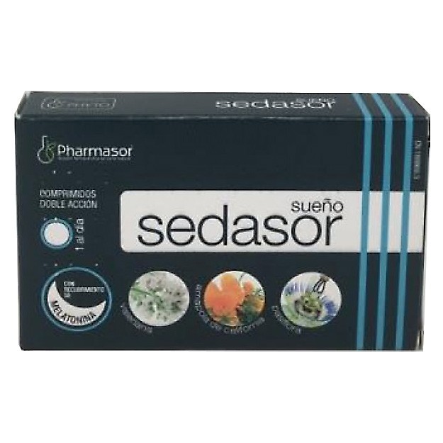 Pharmasor Sedasor 24 comprimidos Imagen de Pharmasor Sedasor 24 comprimidos