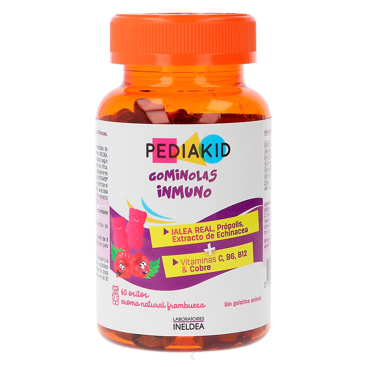 Pediakid gominolas inmuno 60 ositos Imagen de Pediakid gominolas inmuno 60 ositos