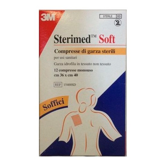 Sterimed soft 3m 36 x 40 12uds Imagen de Sterimed soft 3m 36 x 40 12uds