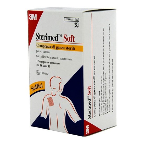 Sterimed soft 3m 18 x 40 12uds Imagen de Sterimed soft 3m 18 x 40 12uds