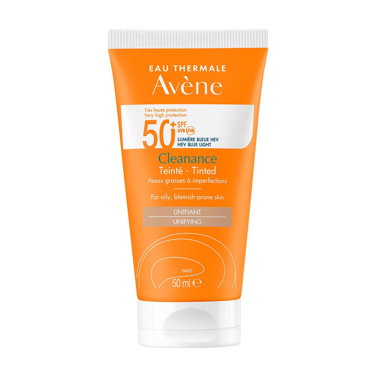 Avene Cleanance protector solar con color spf-50+ Imagen de Avene Cleanance protector solar con color spf-50+