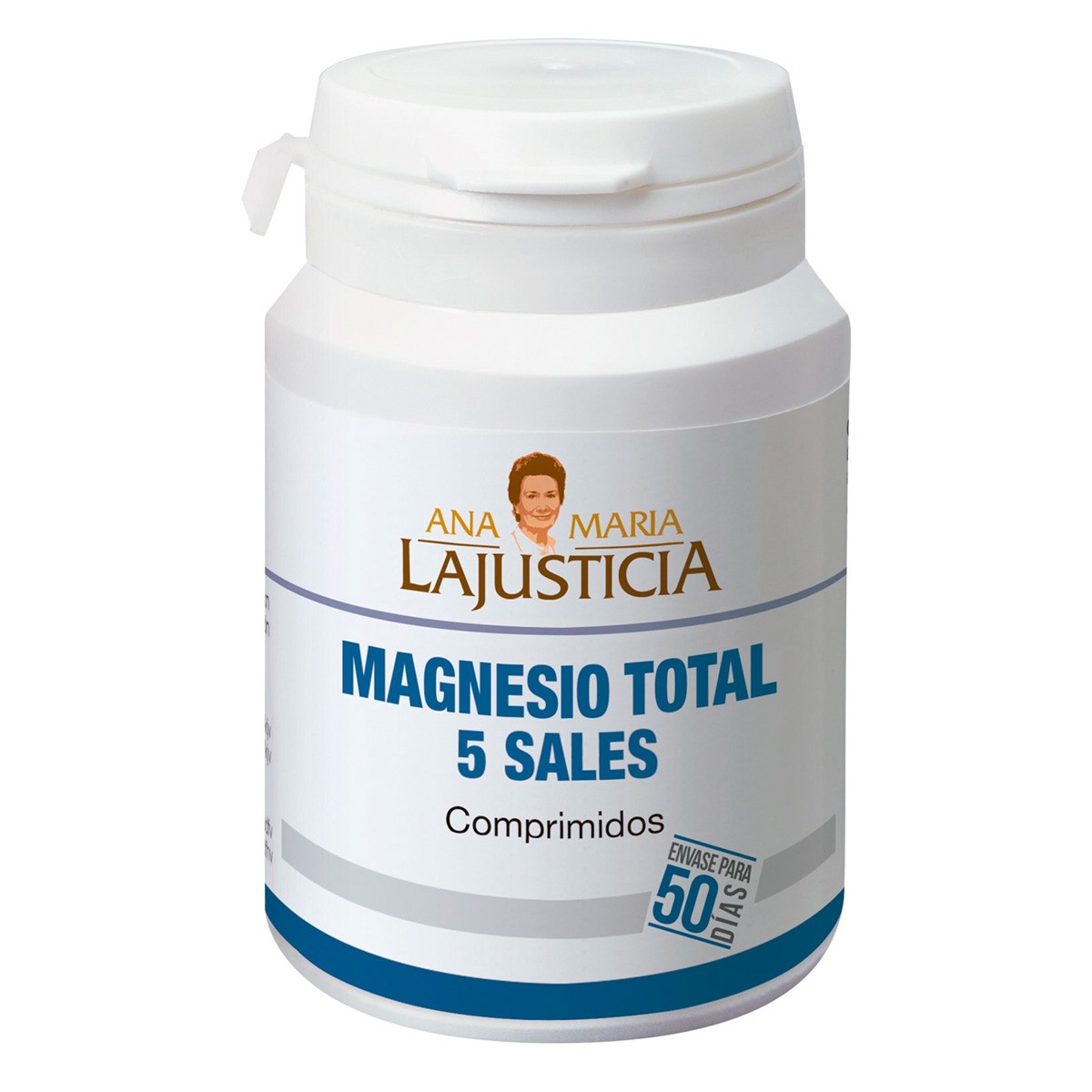 Lajusticia Magnesio total 5 sales 100 comprimidos Imagen de Lajusticia Magnesio total 5 sales 100 comprimidos