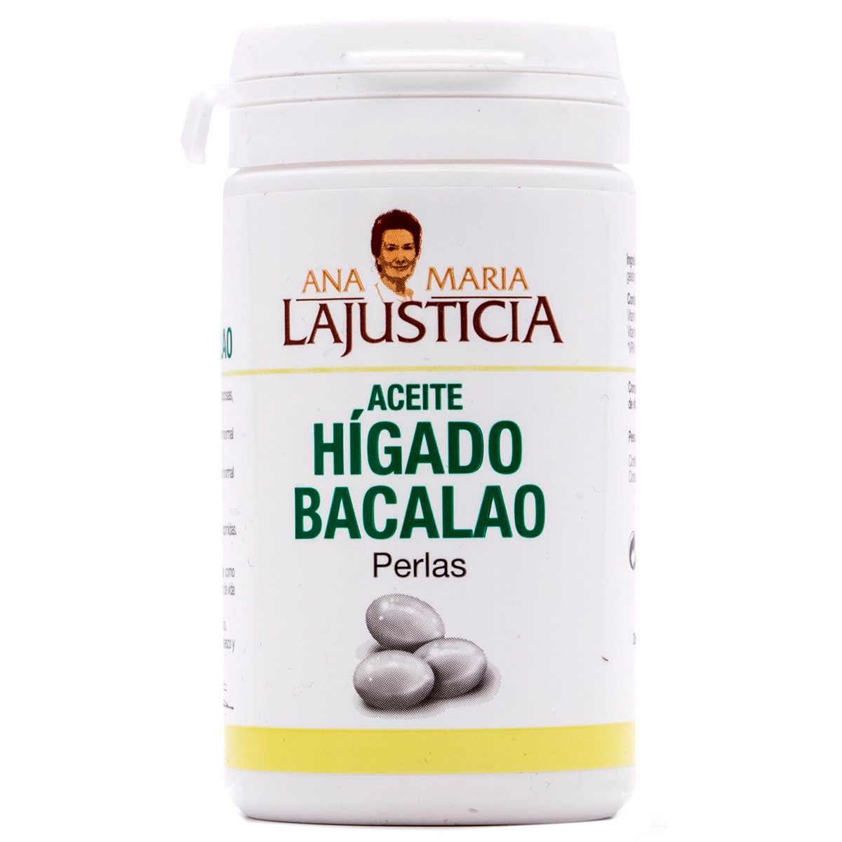 ACEITE HIGADO BACALAO 90 PERLAS Imagen de ACEITE HIGADO BACALAO 90 PERLAS