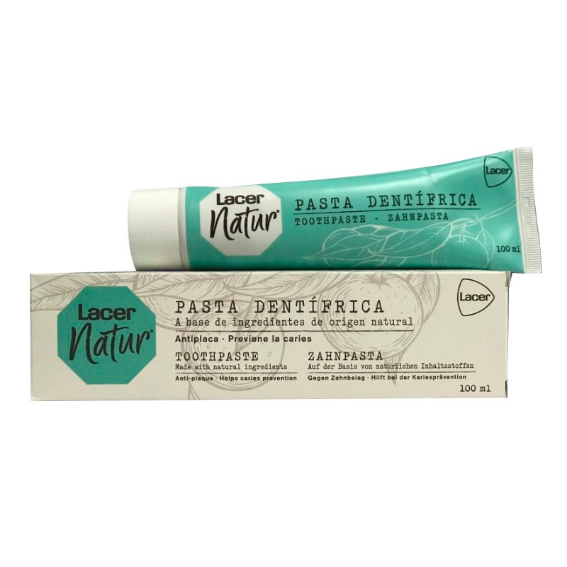 Lacer Pasta dental natur 100ml Imagen de Lacer Pasta dental natur 100ml
