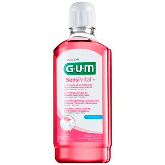 Gum sensivital+ colutorio 500ml Imagen de Gum sensivital+ colutorio 500ml
