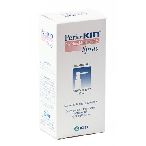 Kin Periokin Clorhexidina spray 40ml Imagen de Kin Periokin Clorhexidina spray 40ml
