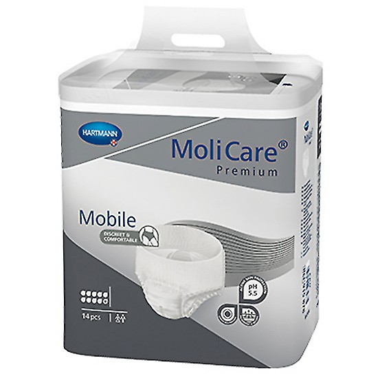 Molicare Premium Mobile 10 gotas Talla XL 14 Imagen de Molicare Premium Mobile 10 gotas Talla XL 14