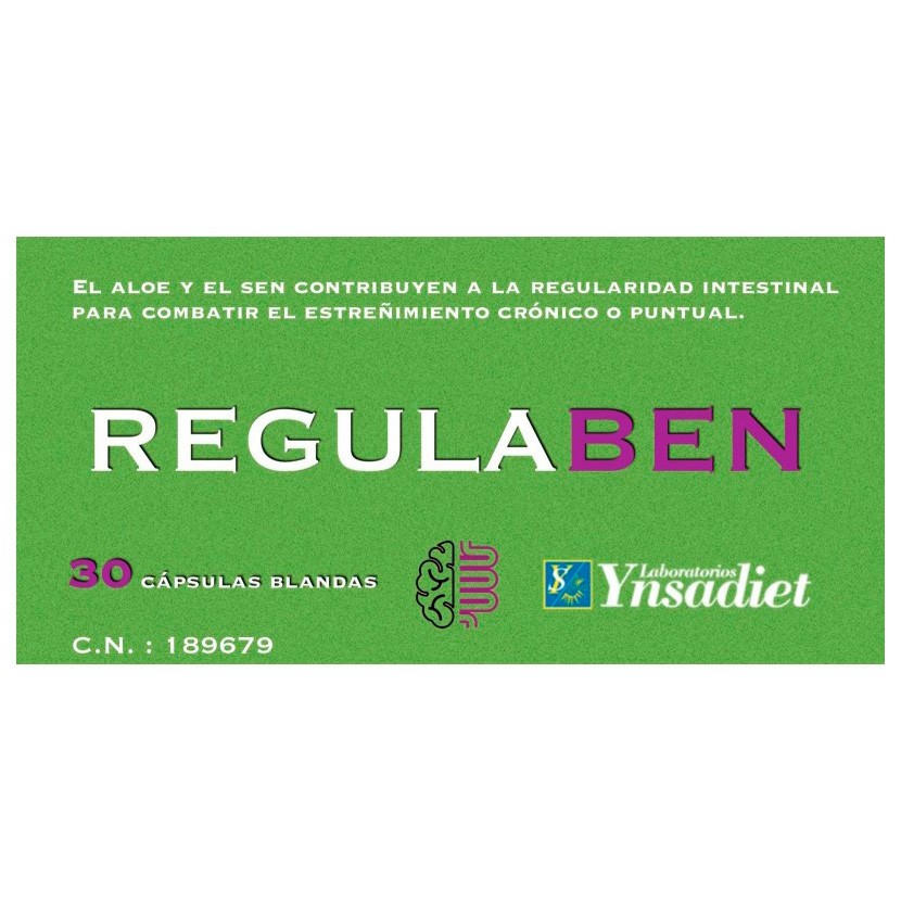Ynsadiet Regulaben 30 cápsulas Imagen de Ynsadiet Regulaben 30 cápsulas