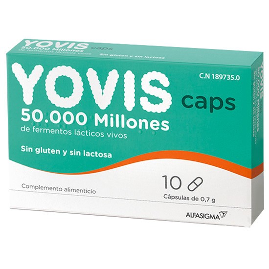Alfasigma yovis 10 capsulas Imagen de Alfasigma yovis 10 capsulas