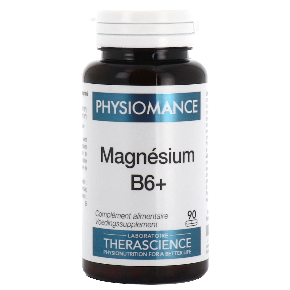 Magnesio b6 90 comprimidos therascience Imagen de Magnesio b6 90 comprimidos therascience