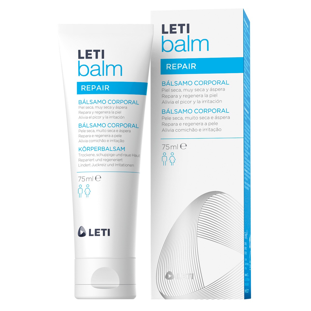 Imagen de Letibalm repair bálsamo corporal tubo 75ml