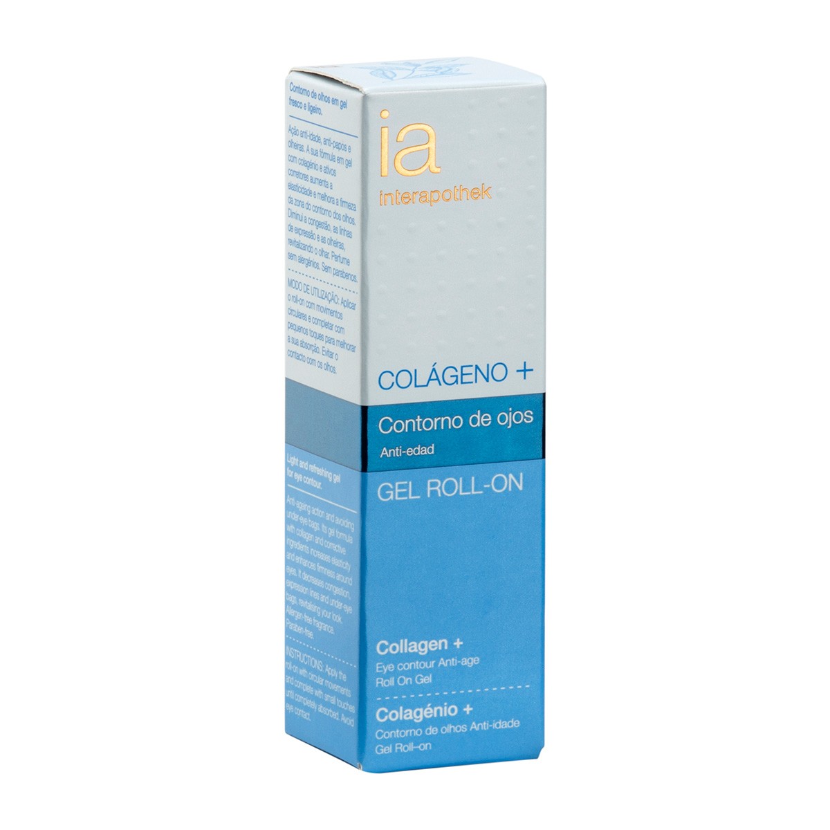 Interapothek contorno de ojos colágeno+ 15ml Imagen de Interapothek contorno de ojos colágeno+ 15ml