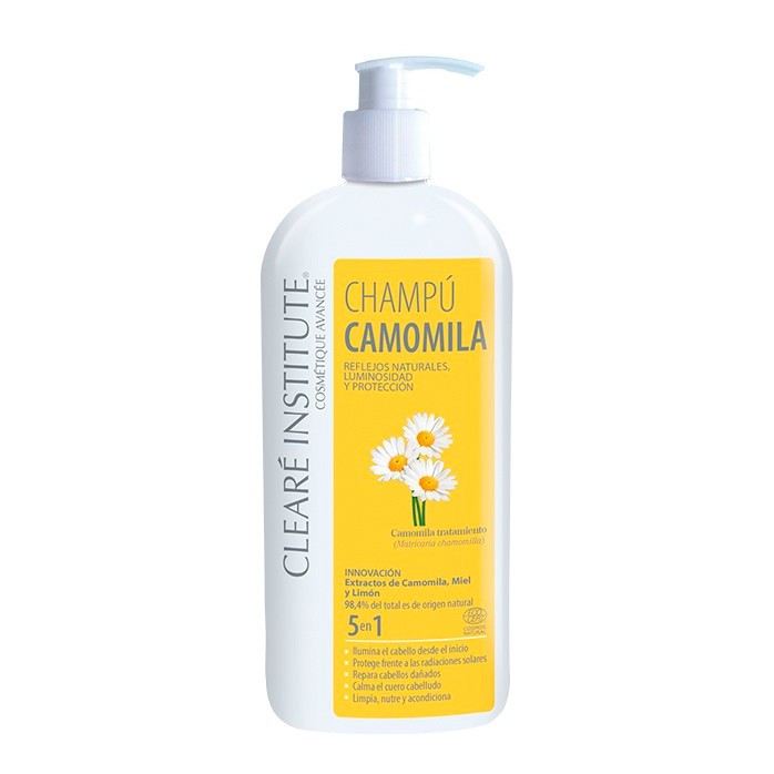 Cleare camomila eco champú 400ml Imagen de Cleare camomila eco champú 400ml