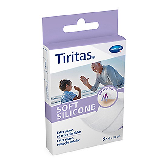 Hartmann tiritas soft silicone 6x10cm 5u Imagen de Hartmann tiritas soft silicone 6x10cm 5u