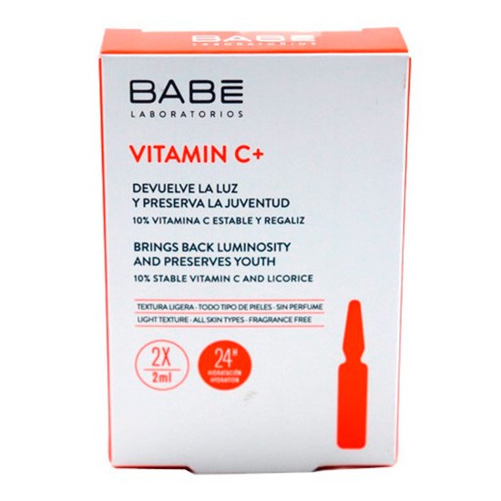 Babé vitamina c+ 2 ampollas Imagen de Babé vitamina c+ 2 ampollas