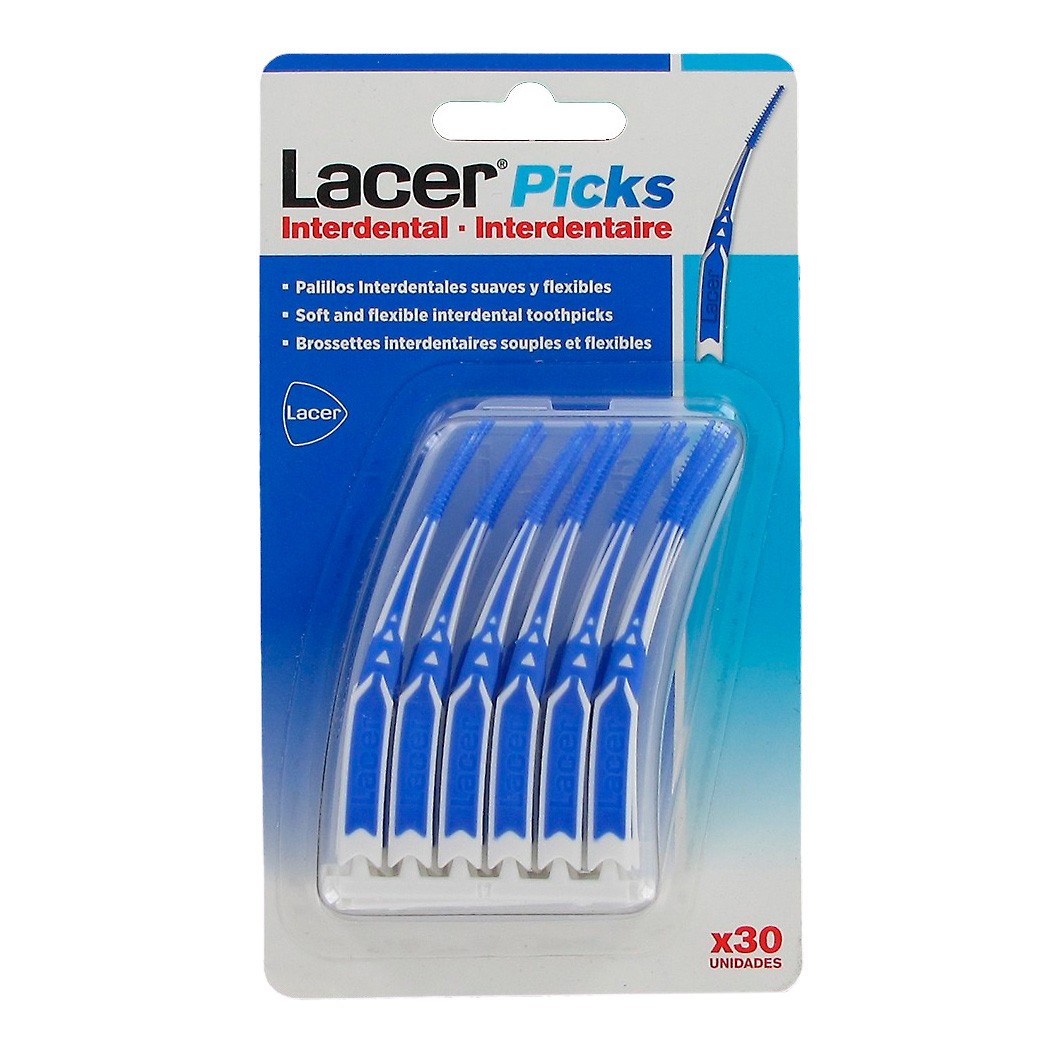 Cepillo interdental picks 30uds Imagen de Cepillo interdental picks 30uds