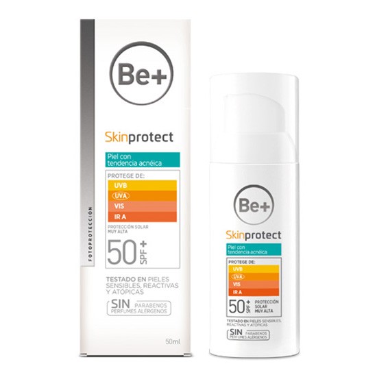 Be+ skin protect piel acneica spf50 50 ml Imagen de Be+ skin protect piel acneica spf50 50 ml