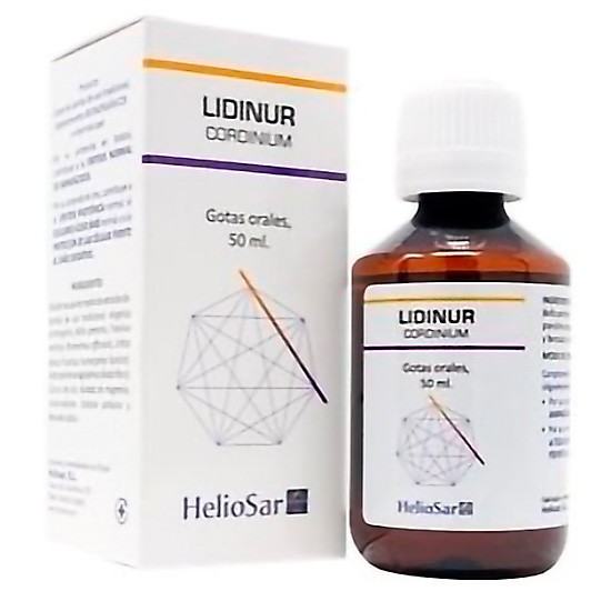 Lidinur cordinium gotas 50 ml heliosar Imagen de Lidinur cordinium gotas 50 ml heliosar