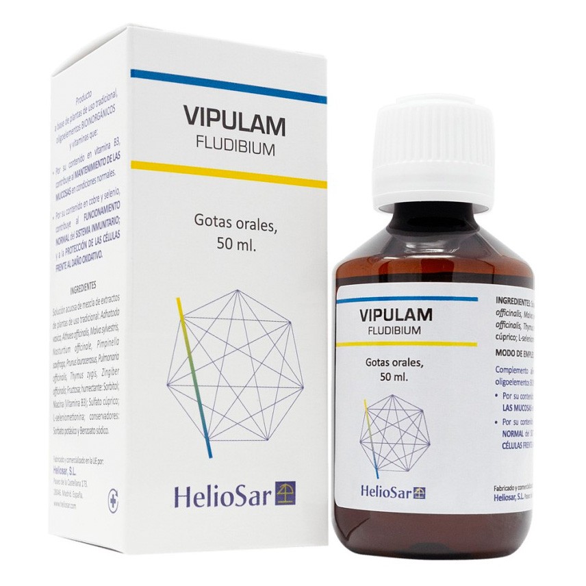 Heliosar vipulan fludibium 50 ml gotas Imagen de Heliosar vipulan fludibium 50 ml gotas
