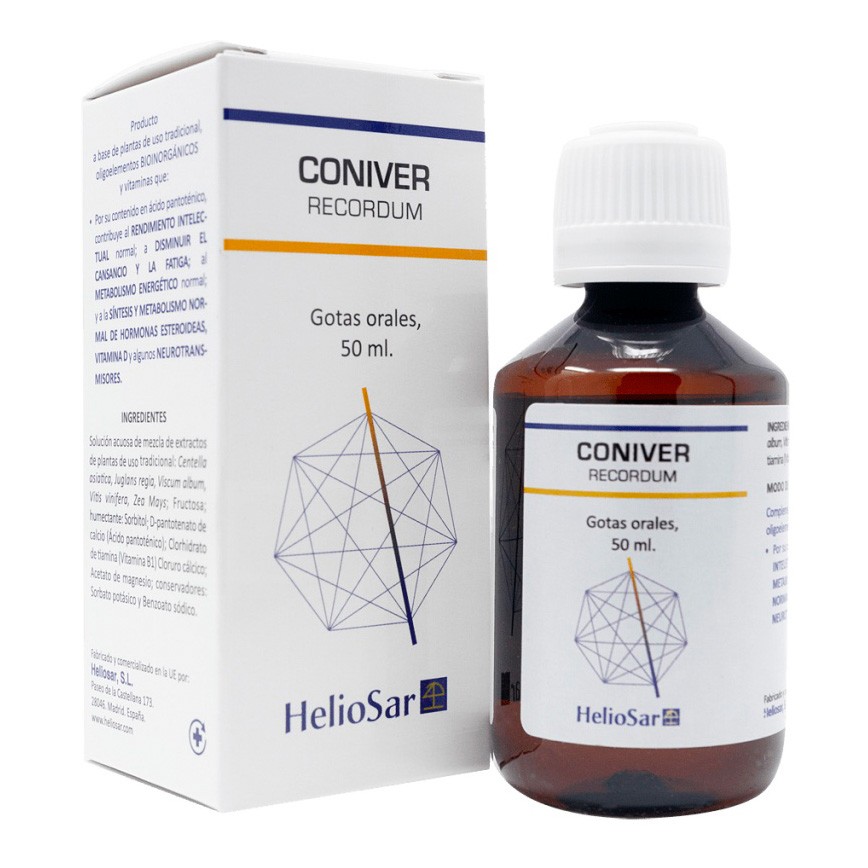 Heliosar coniver recordum 50 ml gotas Imagen de Heliosar coniver recordum 50 ml gotas