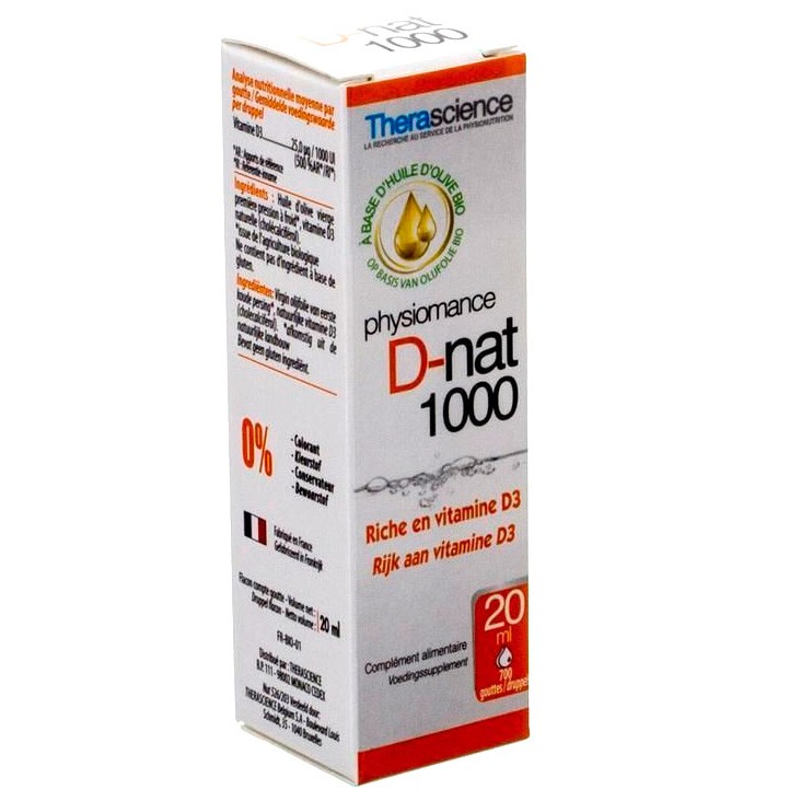 D-nat 1000 20ml therascience Imagen de D-nat 1000 20ml therascience