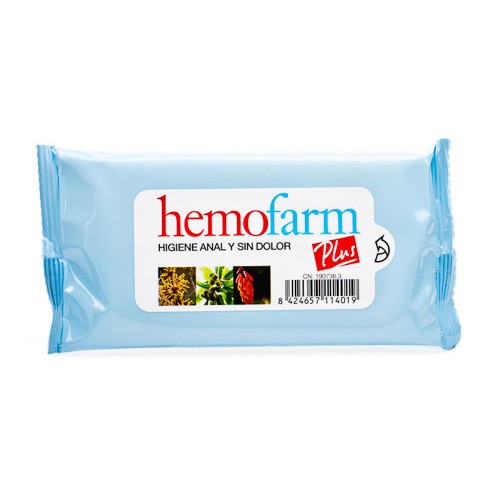 HEMOFARM PLUS TOALLITAS 20 UDS. Imagen de HEMOFARM PLUS TOALLITAS 20 UDS.