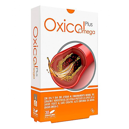 Oxicol plus omega 30 cápsulas Imagen de Oxicol plus omega 30 cápsulas