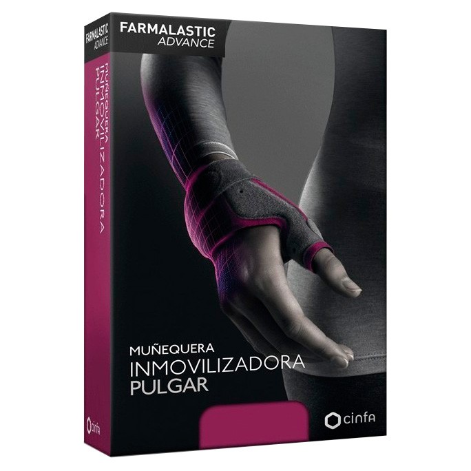 Farmalastic advance muñequera inmovilizadora pulgar talla 2 Imagen de Farmalastic advance muñequera inmovilizadora pulgar talla 2