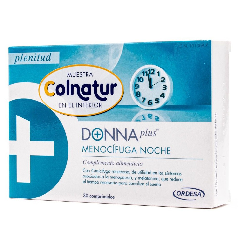 Donna plus menocifuga noche 30 comprimidos Imagen de Donna plus menocifuga noche 30 comprimidos