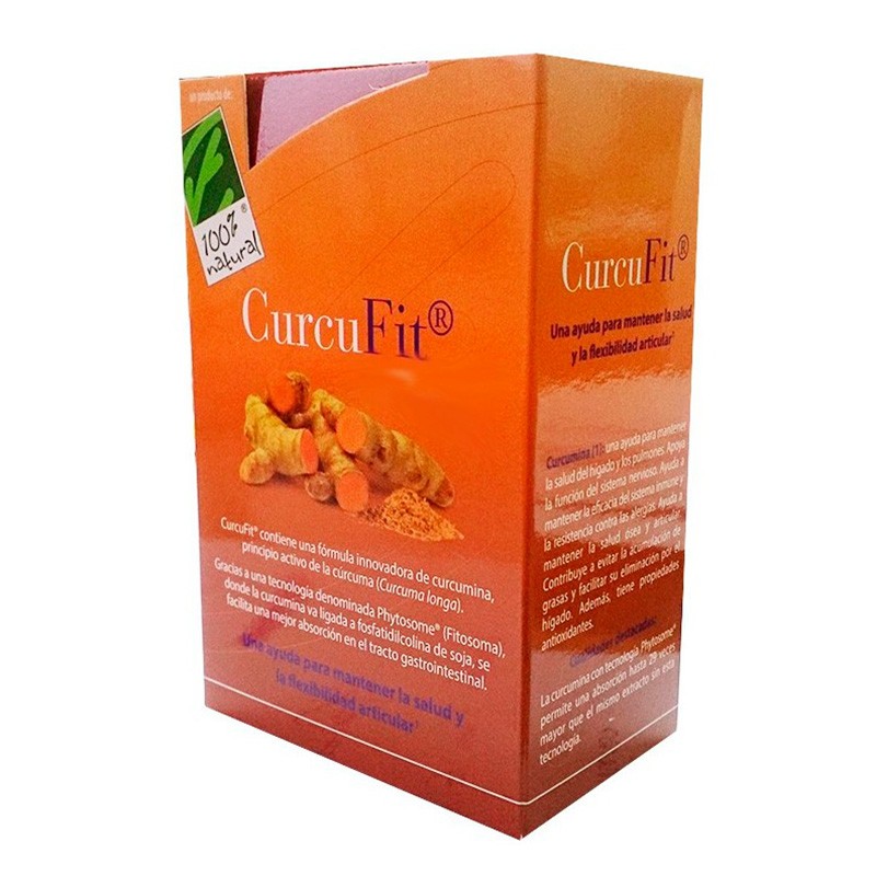 Curcufit 30 cápsulas 100% natural Imagen de Curcufit 30 cápsulas 100% natural