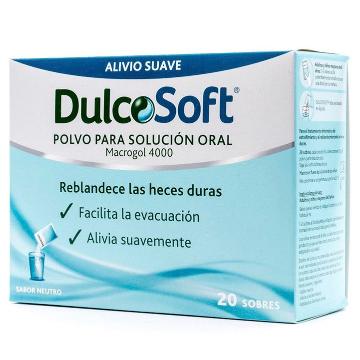 Dulcosoft polvo solución oral 20 sobres Imagen de Dulcosoft polvo solución oral 20 sobres