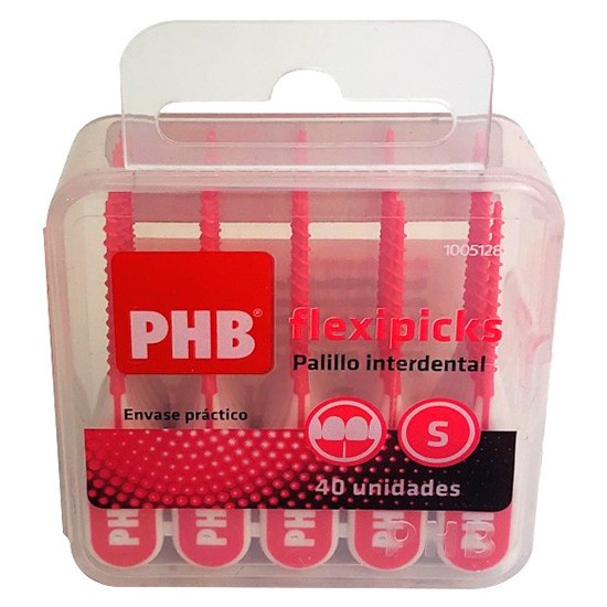 Phb Flexipicks recto blister 40u Imagen de Phb Flexipicks recto blister 40u